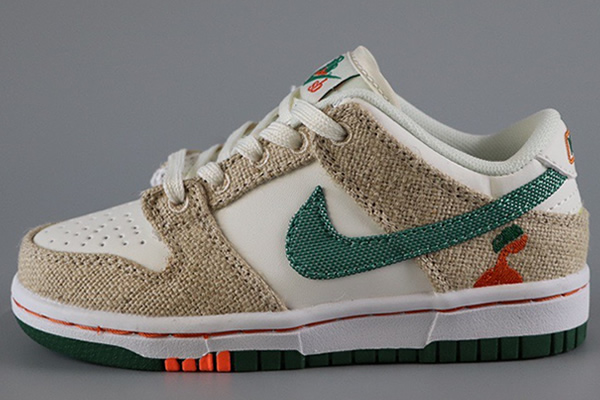 Kids Dunk SB A01 Phantom and Malachite